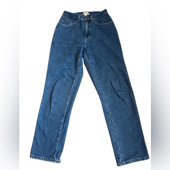 L.L. Bean Denim - L.L. Bean Original Fit/Relaxed Blue Washed Women's Jeans Size 4 Regular